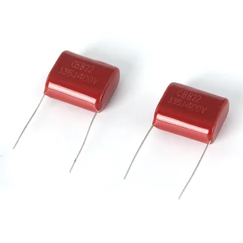 10ШТ 400V CBB кондензатори 335J 3 uf/3300nF P20mm кондензатор от полипропиленова тъкан