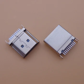 10шт 19-пинов штекерный интерфейсен конектор, съвместим с HDMI, 2 броя контакти 19Pin (10pin 9pin) със стъпка от 1,6 мм конектор HD-оборудване