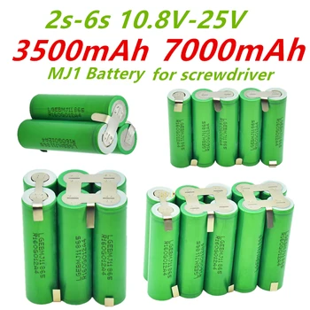18650 MJ1 3500 mah 20 Ампера 3S 4S 6S 5S 8S от 7,4 В 12,6 В 14,8 18 В 25,2 В 29,6 Акумулаторна батерия Schroevendraaier Lassen Batterij