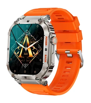 2023 нови Умни часовници за Мъже 1,96 Инча 320*386 Военен Стандарт, Водоустойчив Bluetooth Разговори, по Поръчка на Часовници, Спортни Умен Часовник