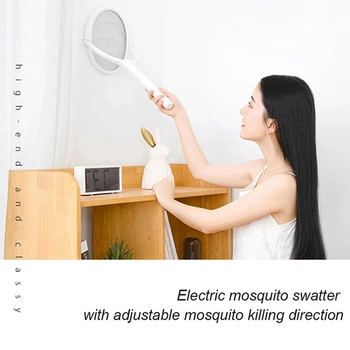 3500 В 5в1 лампа за борба с комари, богат на функции мухобойка, шалте, прилеп, електрическа акумулаторна USB