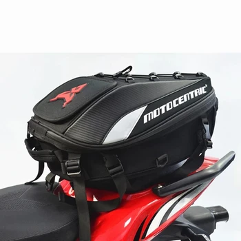 37L Водоустойчив мотоциклетът чанта за опашката, многофункционална чанта за задна седалка на мотоциклет, раница за мотоциклетист, обемът шлем