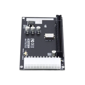 4x Адаптер Oculink СФФ-8612 СФФ-8611 към PCIE PCI-Express 16x с порт захранване ATX 24pin за видеокартата и Дънната платка