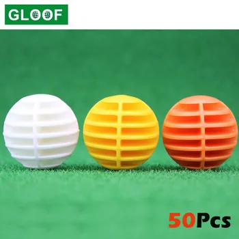 50 бр. = 10 компл. топки за голф, играчка топка от синтетичен каучук, топка за домашно игрище, топка за начинаещи, топка за голф топка за голф