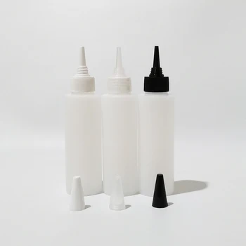50 бр 100 мл празни пластмасови бутилки за козметичен лосион от полиетилен с висока плътност с закручивающейся капак, течен сапун, гел за душ, Козметична опаковка