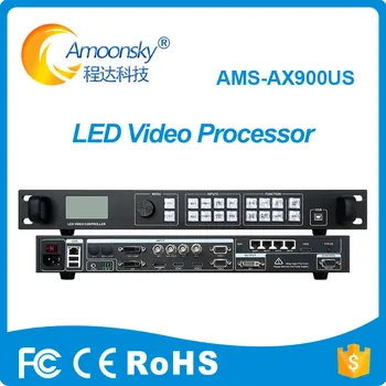 Led Видеоконтроллер AMS-AX900US С по разширяването на екран USB SDI Подкрепа за модел Save Покана Гладко Превключване С помощта на карти изпращане на MSD600