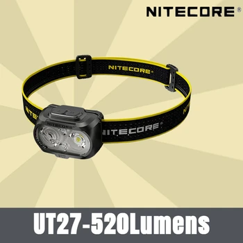 NITECORE UT27 CREE XP-G3 S3, led фар 520 лумена, двухлучевой лампа с батерия, налобный лампа за външно осветление