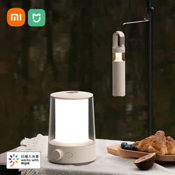 Xiaomi Mijia Smart Къмпинг Светлина, авариен лампа за палатка, която се презарежда окачен фенер, атмосферното осветление за къмпинг лампа