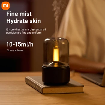 Xiaomi Имитация на Пламъка на Свещ, Овлажнител на Въздуха USB Арома-Дифузер Етерични Масла за Ароматизиране на Дома Стаите в Ултразвукова Аромат