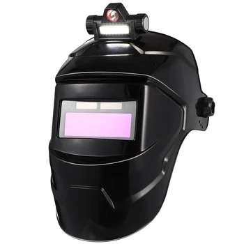 Автоматична затемняющая заваряване маска за заварчици, шапка, слушалки за слънчева батерия