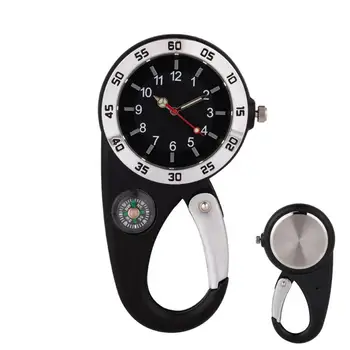 Водоустойчиви мултифункционални кварцов часовник с компас и цифри за катерене, пешеходен туризъм, къмпинг