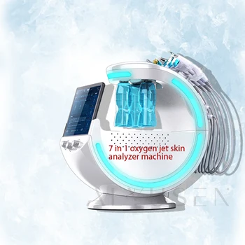 Второто поколение на 7 в 1 hydra hydro hydrodermabrasion peel за умно лице ice blue hydrafacials beauty machine