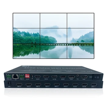 Гореща разпродажба видео мультиэкранный видеостенный контролер 1X9 3X3 3X6 HD видеоконтроллер