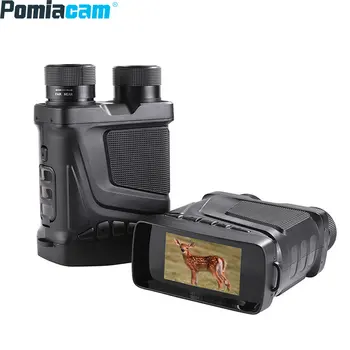 Дигитален бинокъл за нощно виждане R12, инфрачервен ловен бинокъл, IR камера, ловен бинокъл за нощно виждане