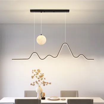 Дизайнерски полилей 2022 за трапезария, всекидневна, кухня, домашно креативен модерен и артистичен, led осветление, окачен тавана лампа