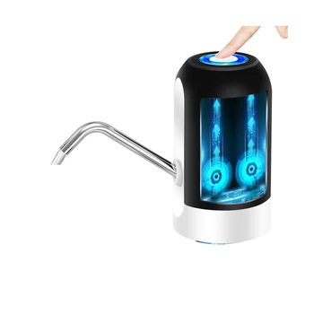 Диспенсер за бутилки за вода Помпа за бутилки С вода, Зареждане чрез USB Автоматична Помпа за Питейна Вода Преносими Електрически Диспенсер За Вода A