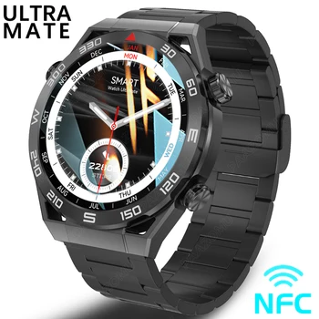 За HUAWEI Smart Watch 1,5 инча 454*454 екран мъжки умни часовници с компас 156 спортни режими Bluetooth покана за бизнес часовници Ultra Mate