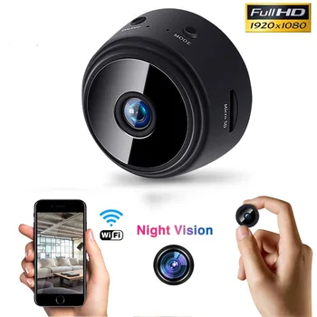 Камера A9, WiFi, HD запис на глас, безжична мини камера, мрежова камера за видеонаблюдение, интелигентен дом, видеонаблюдение