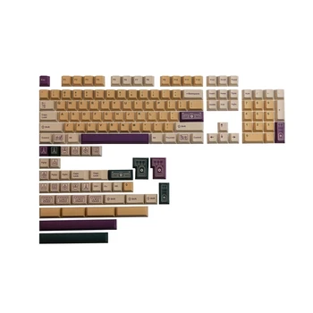 Капачки за комбинации механична клавиатура на Английски за MX Switch143 клавиши Cherry профил Боядисват Sub