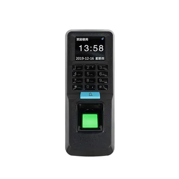 Контрол на достъпа за Пръстови Отпечатъци Време на Машина за Обслужване На 2,4 Инча TFT Биометричните 125 khz RFID Клавиатура, Сензор за разпознаване на Пръстови отпечатъци