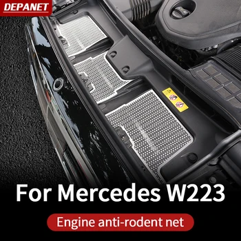 Мрежа против насекоми накладки за Mercedes w223 S series class 2021 ~ 2023 седалките тампон benz s w223 S400 S450 S550 S480 amg консумативи и аксесоари