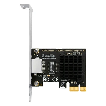 Мрежова карта PCI Express RTL8125BG, чип 2,5 G, пристанища PCIE Gigabit Ethernet RJ-45 мрежова карта за настолен КОМПЮТЪР, лаптоп