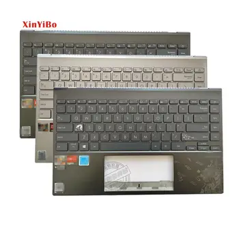 Нов Лаптоп Долен капак За Asus ZenBook 14 UX425J UX425E U4700E UX425I UM425I U4700J Акцент за ръце главни Букви с Клавиатура с подсветка