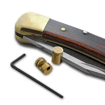 Нож 110 Бутон-тласкач за палеца 416 Стомана материал 110 винт-тласкач на Винт ловни принадлежности за кемпера