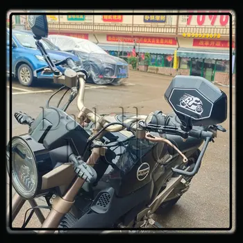 Огледало за обратно виждане мотоциклет С Голямо зрително Поле, Супер Широкоъгълен Промяна Рефлектор за ZONTES ZT 125-U2 U2-125 155-U2 U2-155