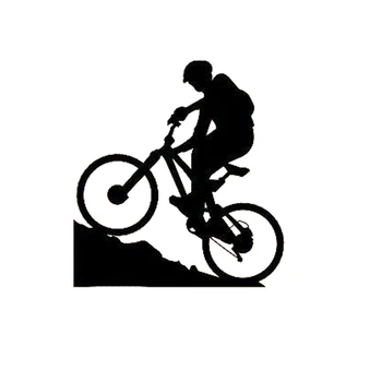 Планински велосипед екстремни спортове под Наем момче стикер за автомобил Auto украса vinyl стикер, 11 см. * 10 см
