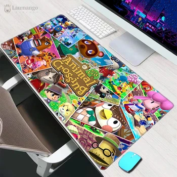 Подложка за мишка Animal Crossing Аниме Gabinete Тенис на мат за PC геймър Игрови Аксесоари Клавиатура за лаптоп в комплект с подложка Varmilo Dywan Xl