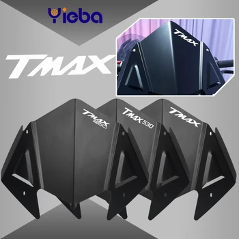 Предното Стъкло Fly Screen ЗА YAMAHA TMAX 530 2017 2018 2019 T-MAX 560 2020 2021 Рефлектор на Вятъра върху Предното Стъкло на Мотоциклет TMX 530 560
