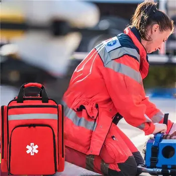 Раници за съхранение на аптечек първа помощ, аварийно-спасителни чанта за съхранение с голям капацитет, чанта за инструменти EMT, комплекти за оцеляване на открито, къмпинг