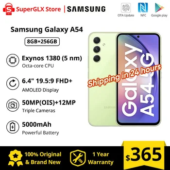 Смартфон Samsung Galaxy A54 5G 8GB 256GB Exynos 1380 6,4 