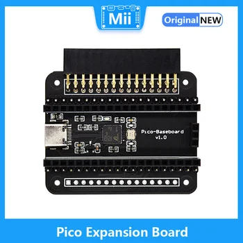 Такса за разширяване на Raspberry Pi Pico Pico-BreakoutBoard SWD/Сериен порт/Бутон за нулиране на Raspberry Hat е Съвместима с 3Б/3Б +/4B