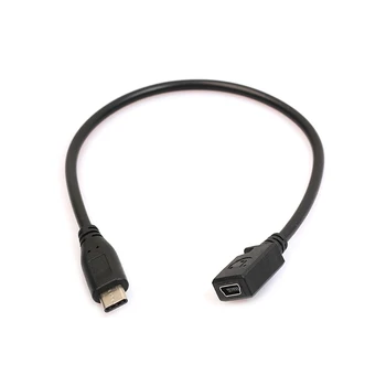 Тип C USB 3.1 за мъже и Mini USB за жени кабел за зареждане и трансфер на данни за Nexus 6P