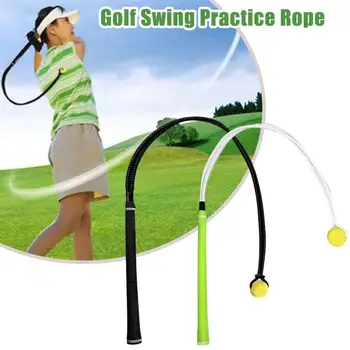 Тренировочная въже за голф, за юноши, възрастни, начинаещи, регулируем помощ, въже за упражнения, аксесоари за голф, аксесоар E0F7