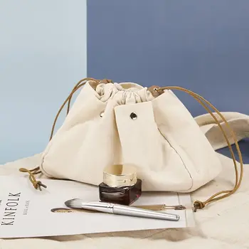 Чанта за инструменти в японски корейски стил, проста косметичка, чанта за тоалетни принадлежности, чанта за съвсем малък, пътна чанта за измиване, комплект, джоб за грим