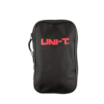Чанта за инструменти с мултицет, не са UNIT, холщовая чанта 20*12* 4 см с тестови кабели, мрежест джоб за съхранение, универсални чанти за съхранение на инструменти, с мултицет, не са