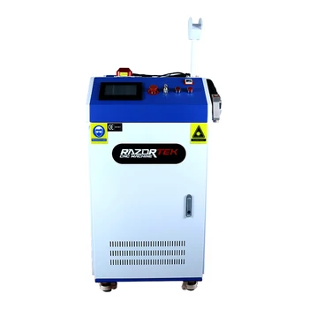 портативна машина за премахване на ръжда с лазерно пречистване за отстраняване на мелници и ръжда за стомана